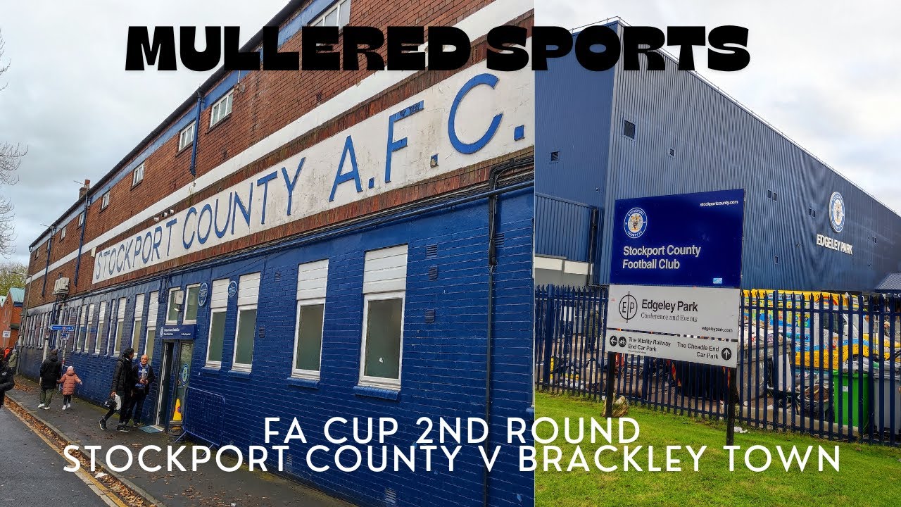 FA Cup 2nd Round Stockport County v Brackley Town
