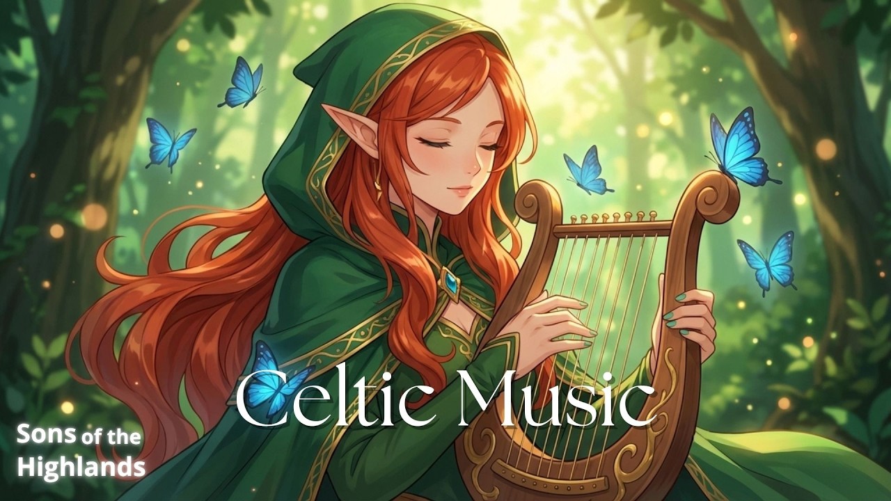 Celtic Music – Fantasy Worlds Through Flute Sounds for Work and Study 🎶