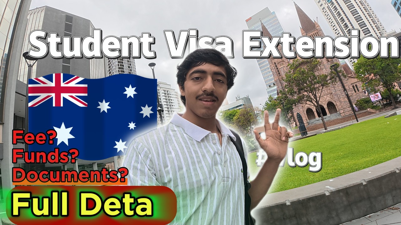 Student Visa Extension || Brisbane City || Mastii | City Vlog 1
