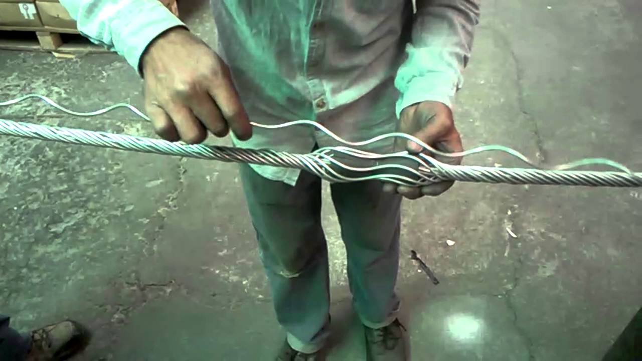 Armado de grampa OPGW