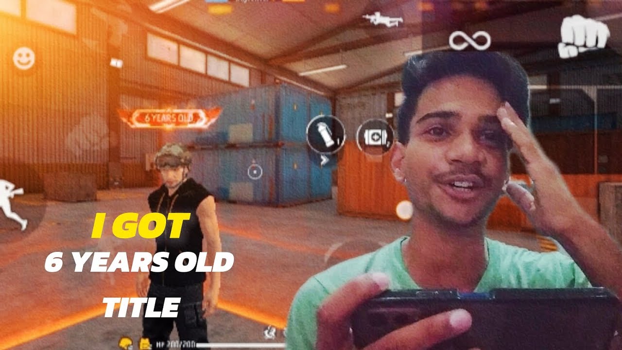 I Got 6 Years old title 😅 in my noob account 🥰 || Youngsters 