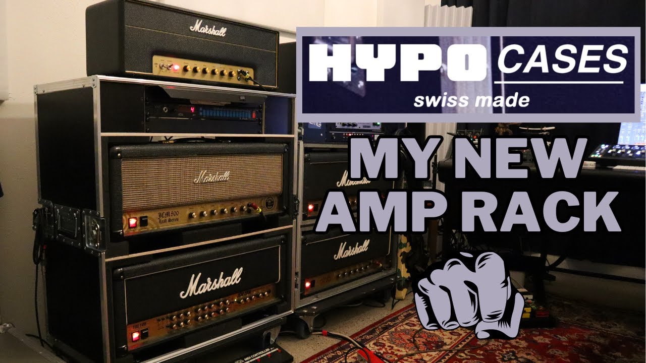 My new AMP RACK ROAD CASE | Swiss Made HYPOCASES