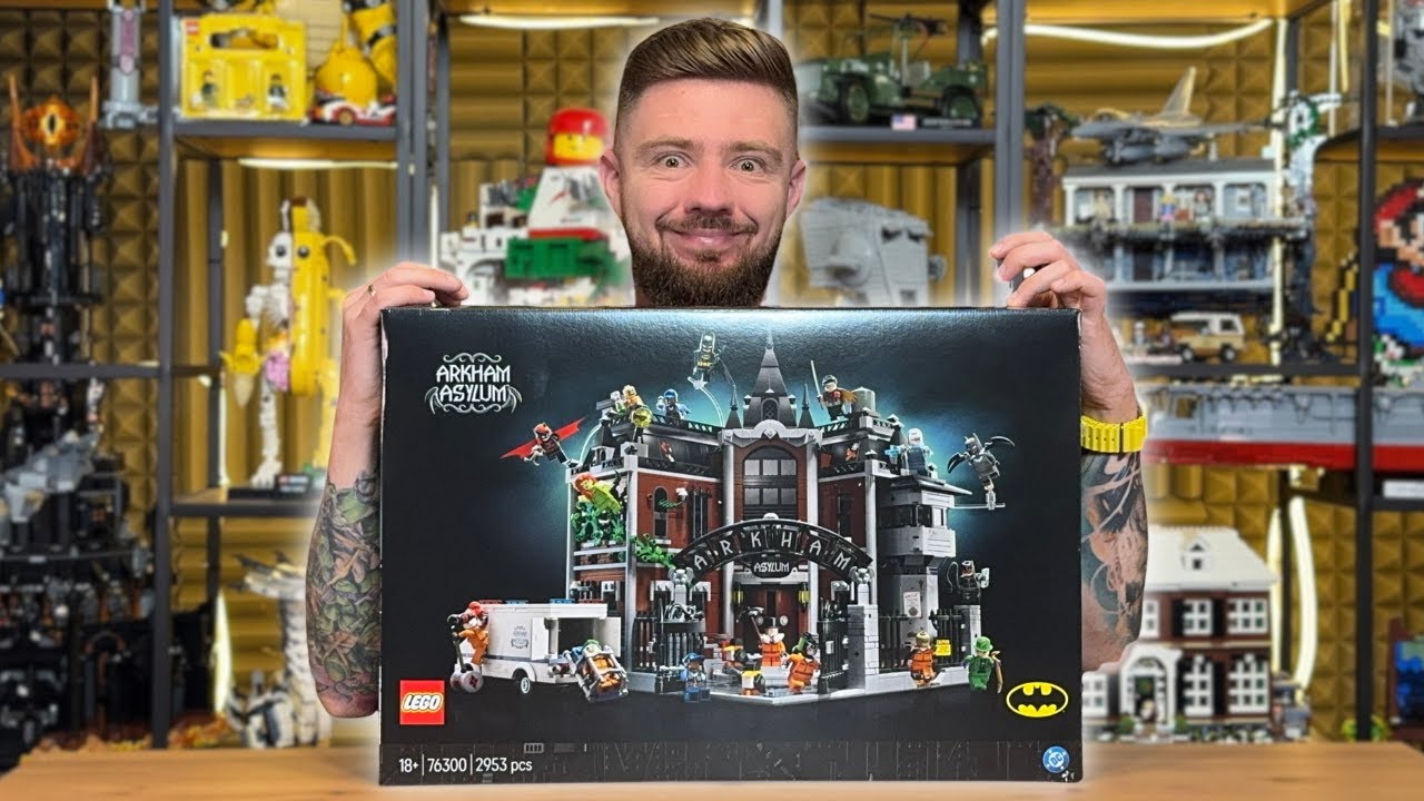ARKHAM ASYLUM 🦇 LEGO DC SUPER HEROES 76300 RECENZJA