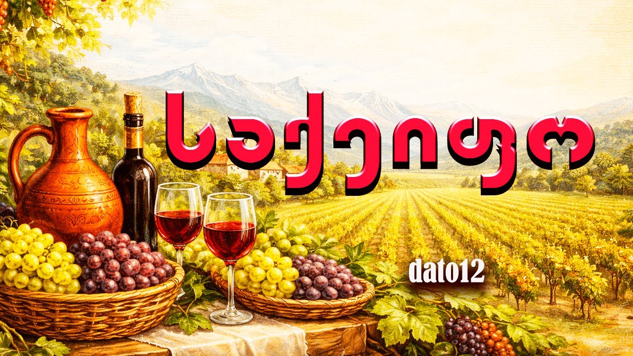 dato 12 — ქეიფი იწყება — 5 ქართული სიმღერა | სუფრა/Party Mix | საქეიფო სიმღერები