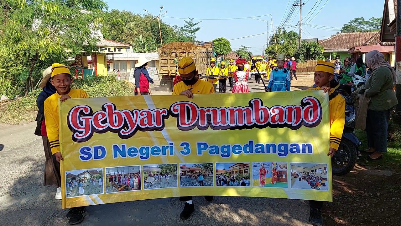GEBYAR DRUMBAND SD NEGERI 3 PAGEDANGAN 2022