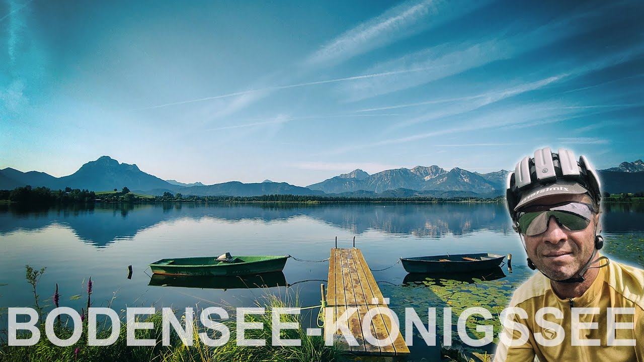Solo Gravel Radtour quer durch Bayern Bodensee - Königssee Radweg🚴⛰️💙☀️Videonauts