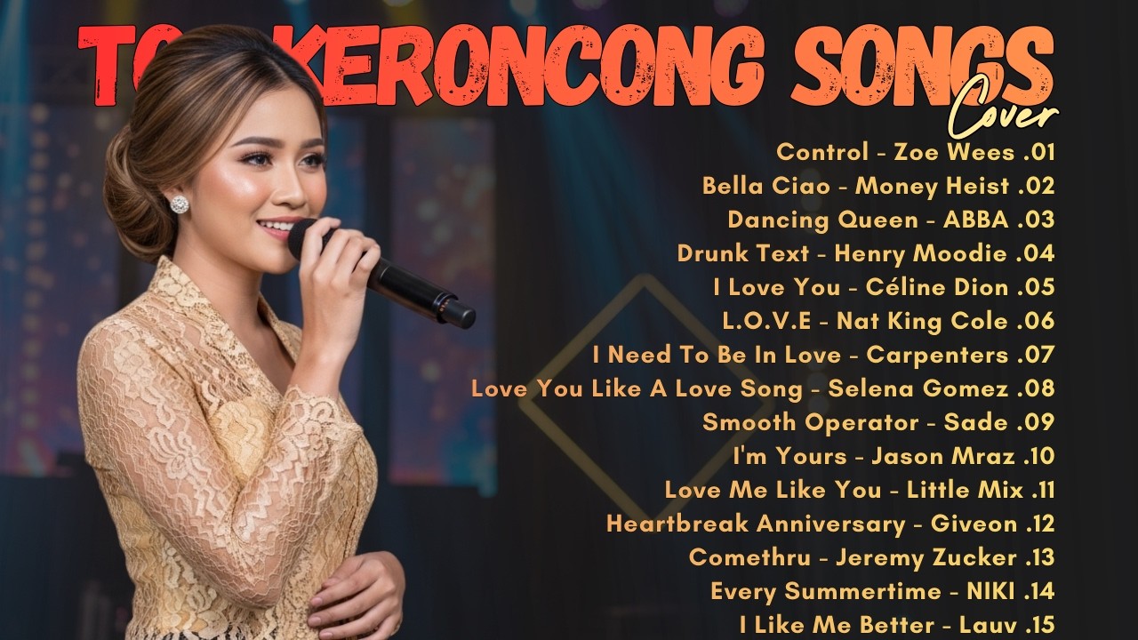 Relaxing Keroncong English Songs 🌿 Modern Keroncong Playlist 🌿English Songs Keroncong Cover Playlist