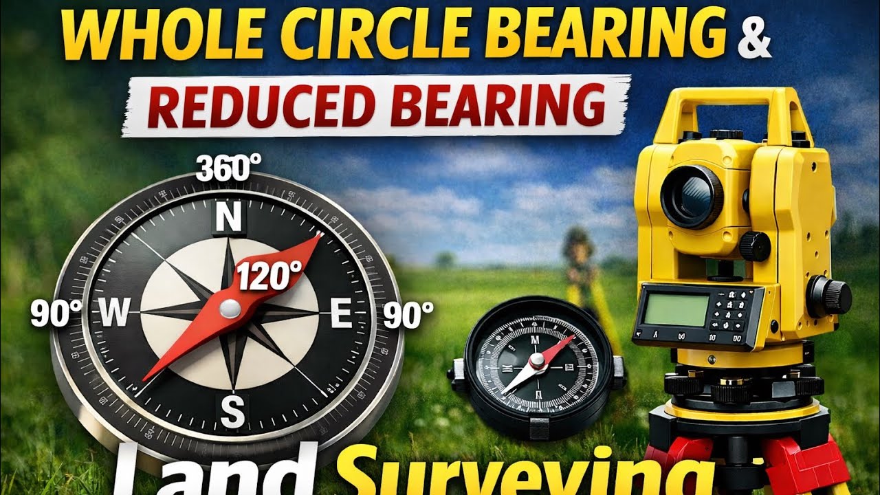 Whole Circle Bearing and Reduced Bearing deeply explained in Urdu || best video for beginner's