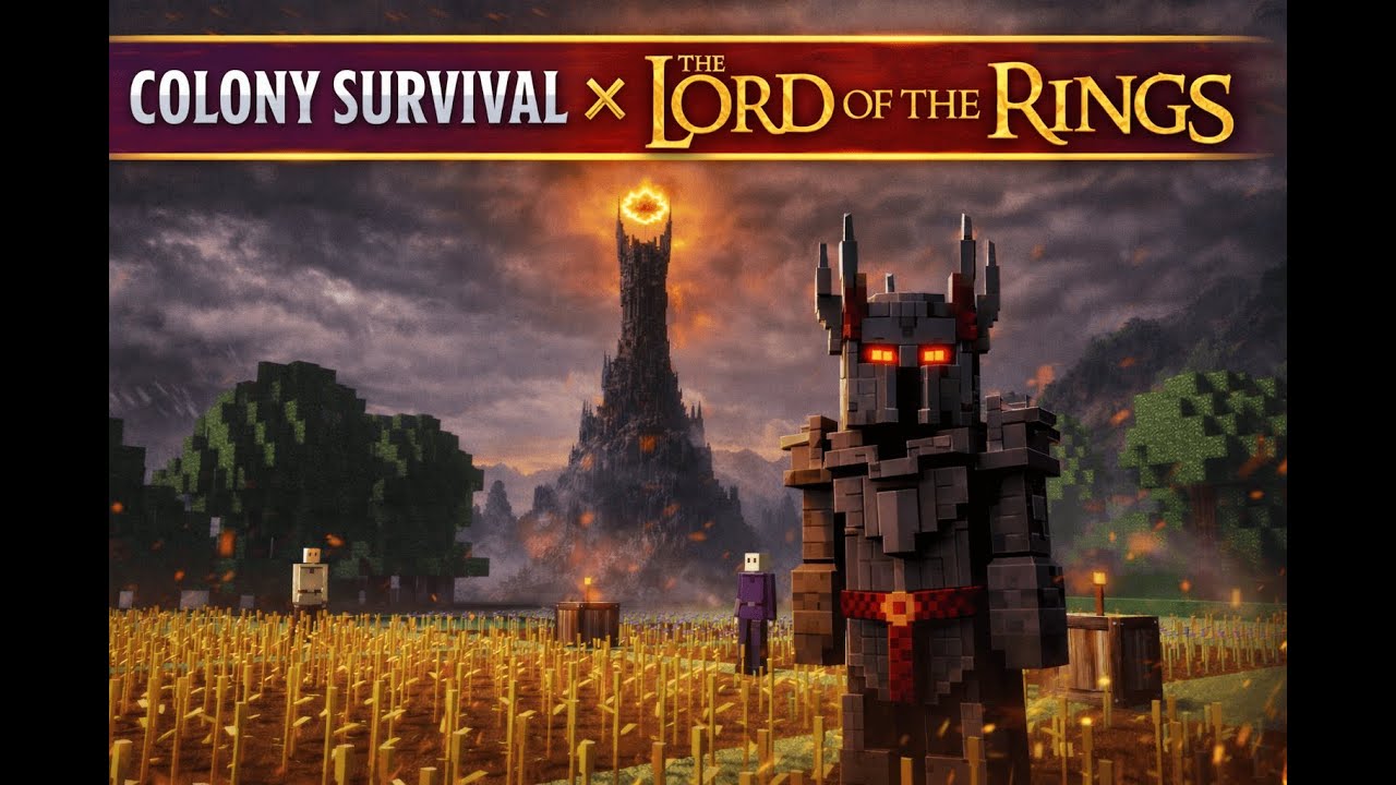 Colony Survial - The Lord of the rings World showcase - Remasterd