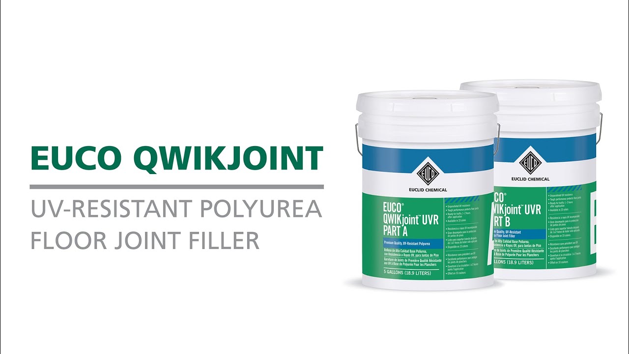 How to Fill Joints with EUCO QWIKJOINT | Concrete Joint Filler Installation