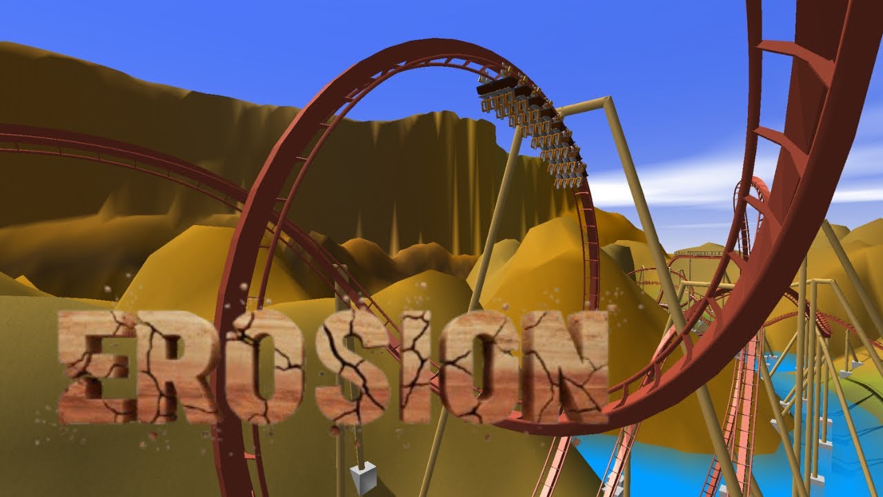 Erosion | B&M Floorless Coaster Inside A Canyon