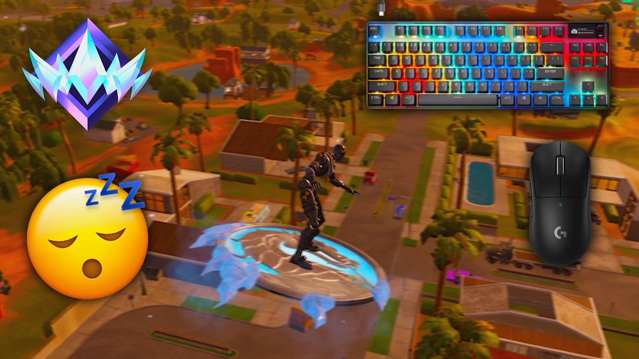 SteelSeries Apex Pro TKL ASMR | 2v2 Reload Oasis Gameplay | Satisfying M&K Fortnite | 240FPS