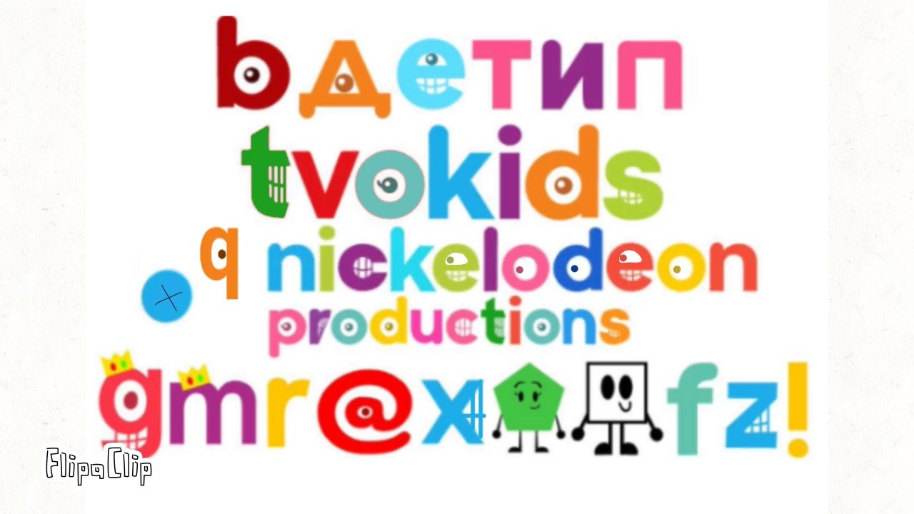 tvo kids on Nickelodeon logo blooper’s AGAIN take 2