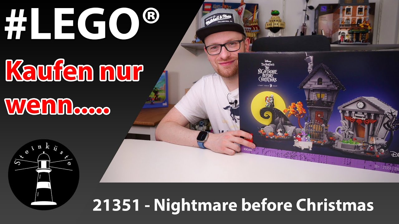 Ein ALBTRAUM vor Weihnachten - LEGO® Ideas 21351 - Tim Burton’s Nightmare before Christmas #lego