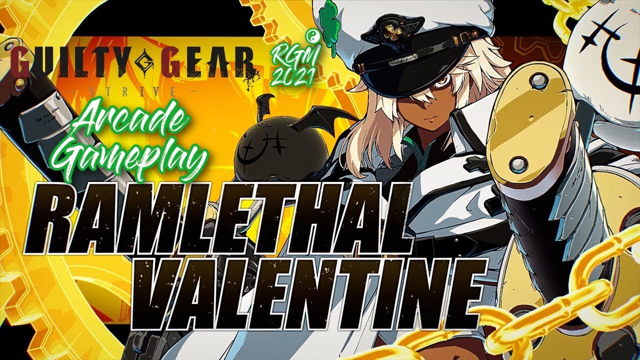 Guilty Gear Strive: Ramlethal Valentine Arcade Gameplay