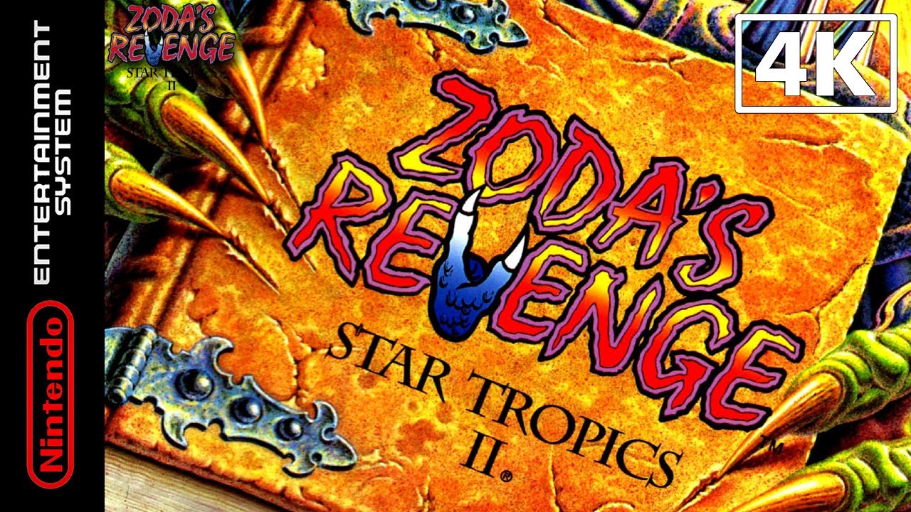 Zoda's Revenge: StarTropics II (NES) Playthrough [4K]