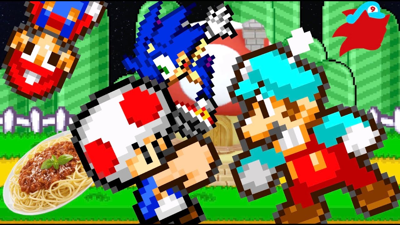 SonicMarioWorld9: Invitation insanity!