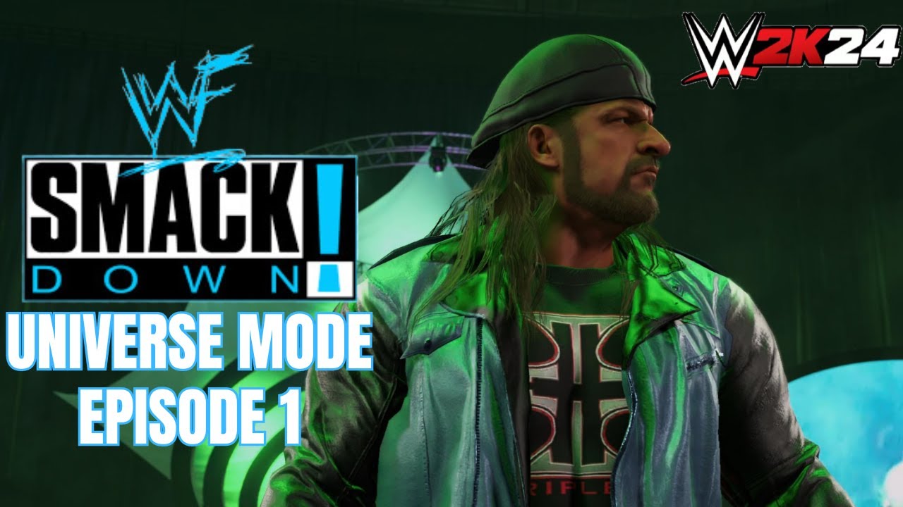 WWE2K24 | Universe Mode | Attitude Era | Smackdown | Episode 1