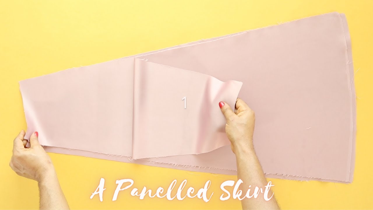 Sew Quickie! - How to Make a Panelled Skirt Easily