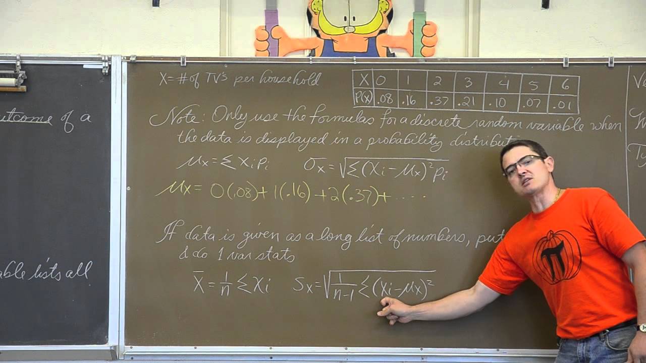 Discrete & Continuous Random Variables (Full Length)