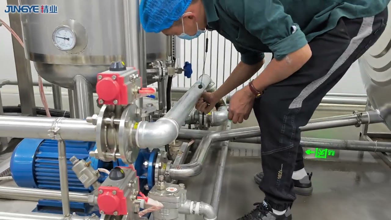 On-site debugging of side-spray sterilization pot at client factory