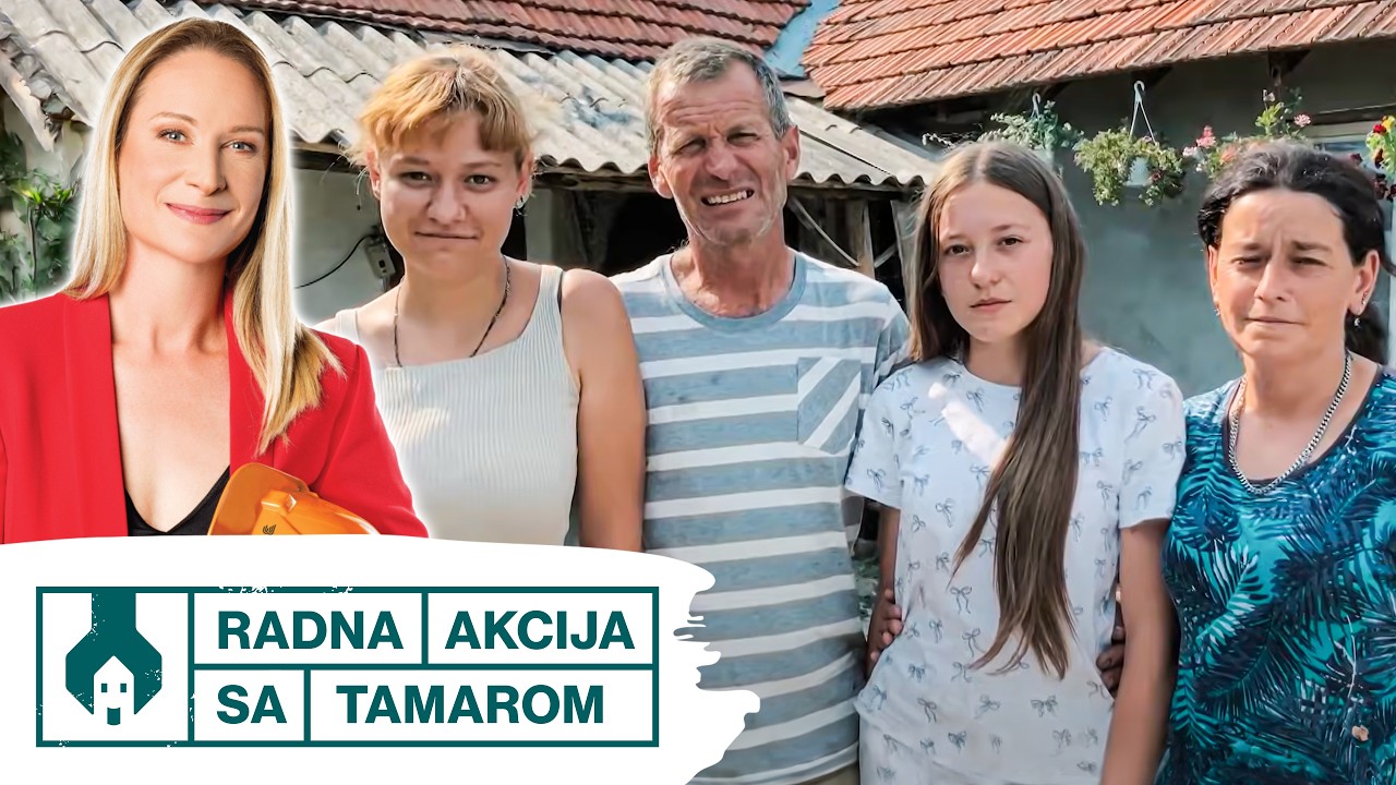 Pomoć stiže porodici Lisinac, stara kuća napokon će biti sređena - Radna akcija sa Tamarom I PRVA