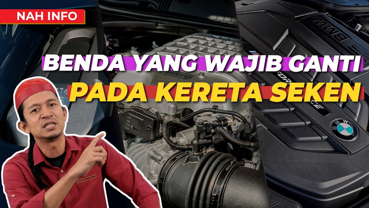BARANG WAJIB TUKAR  PADA KERETA TERPAKAI