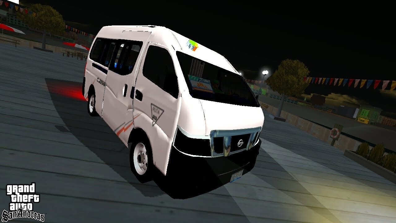 Mod Nissan Urvan NV350 Ruta 23 De Tehuacán Puebla Para GTA SA Para Android.Mediafire.68392588510