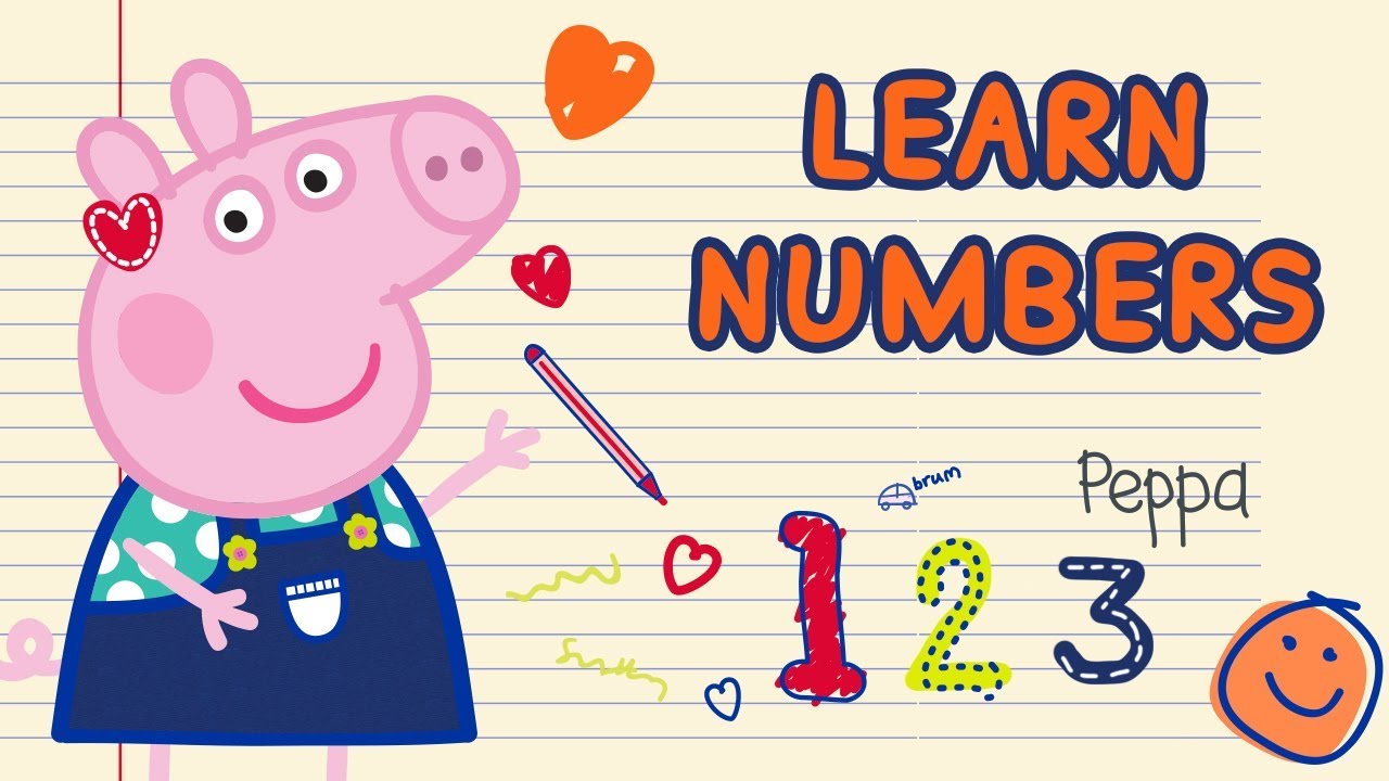 Peppa Pig | Learn Numbers for Kids | Counting for Kids | Learn With Peppa Pig