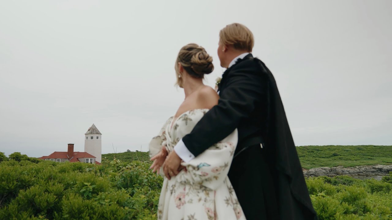 Kiera + Marissa | Private Island Wedding in Coastal Maine | Oak & Pine Media