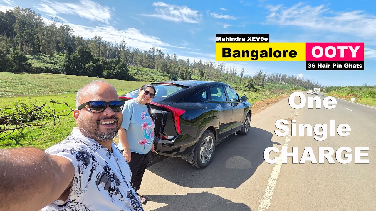 Bangalore to OOTY in Mahindra XEV9e - Final Range test on 59kwh