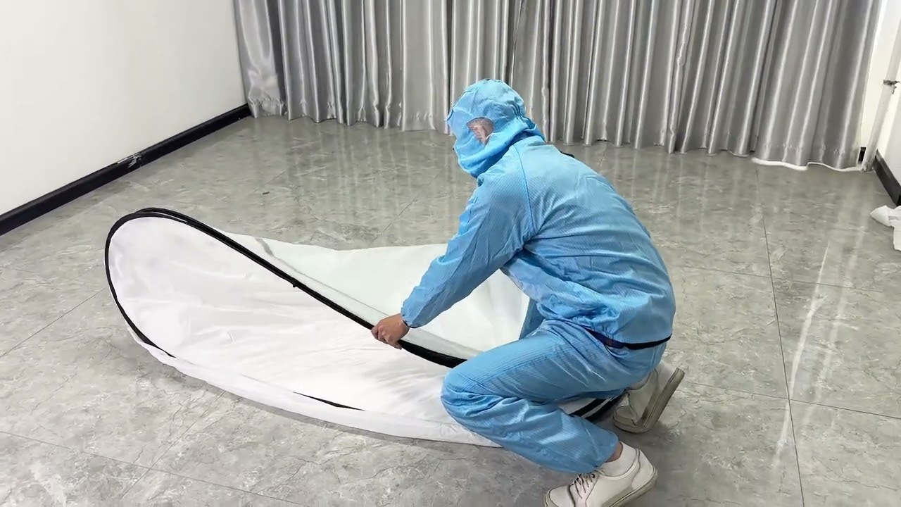 How to Fold CooTentler 6x6x6ft Pop Up Paint Booth