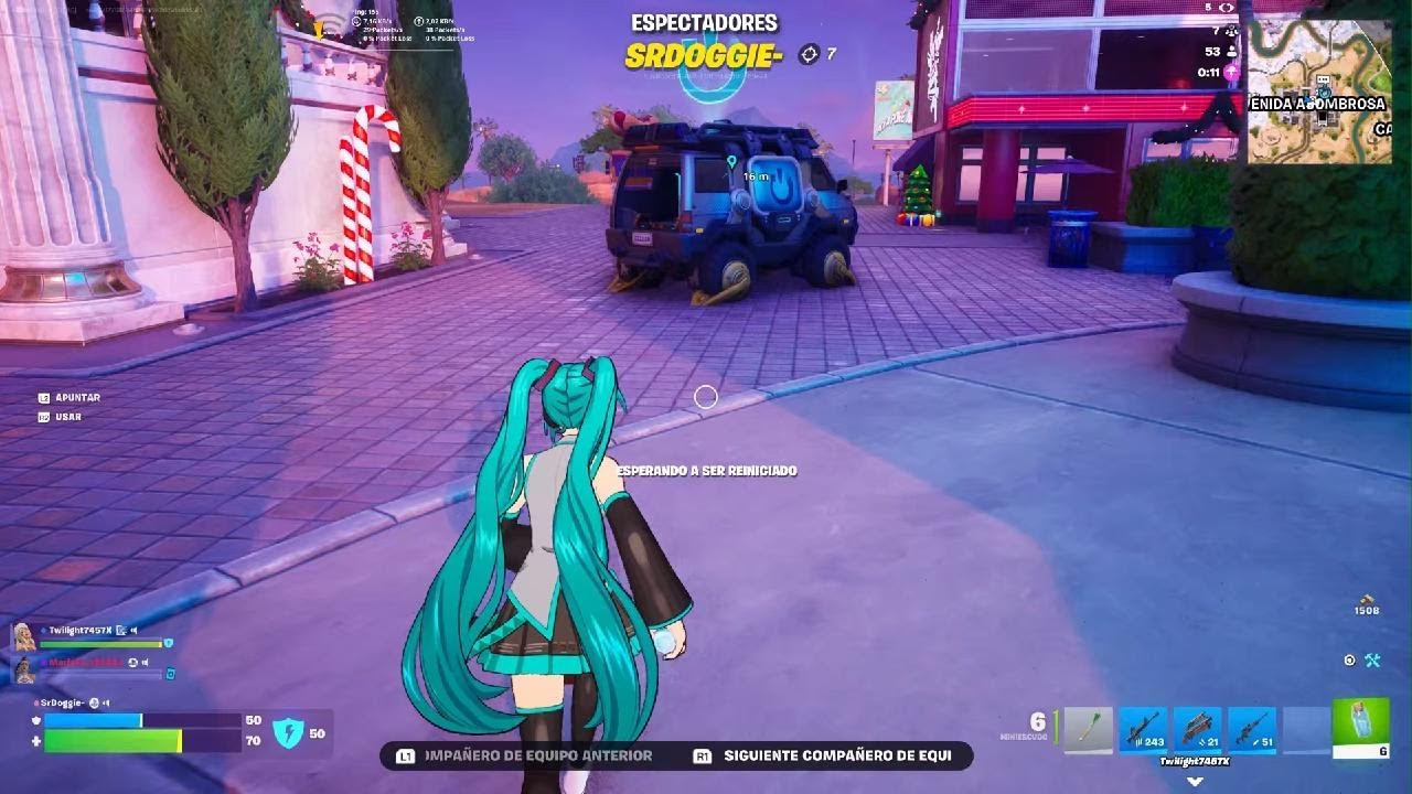 Fortnite Victoria en trio