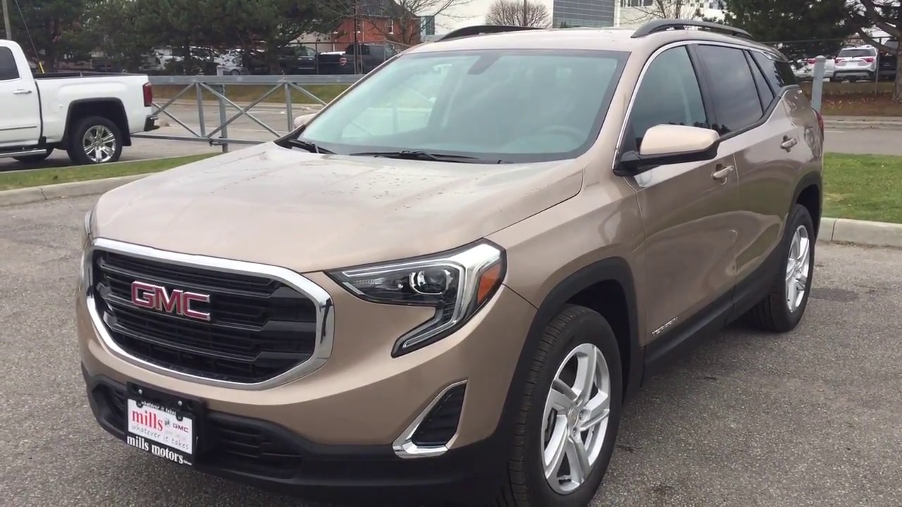 2018 GMC Terrain AWD SLE Apple Car Play Power Liftgate Copper Oshawa ON Stock #180319