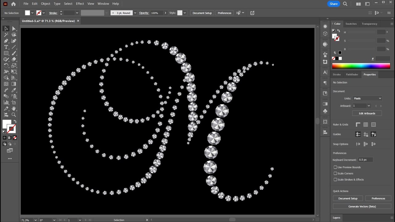 How to Create a Rhinestone Design in Adobe Illustrator
