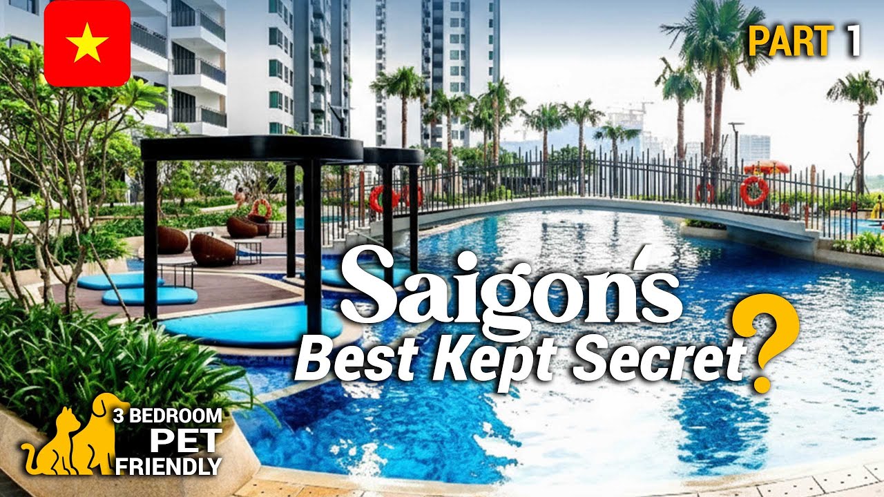 Why Is This Saigon's Most Underrated Neighborhood? (3BR Apartment Tour) Pt. 1