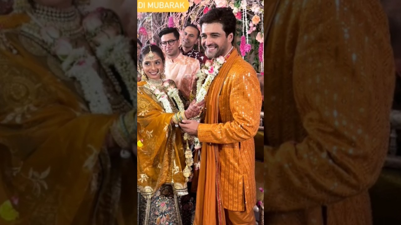Sachin Shroff got married for the second time at the age of 50. Sachin Shroff and Chandni's weddi...