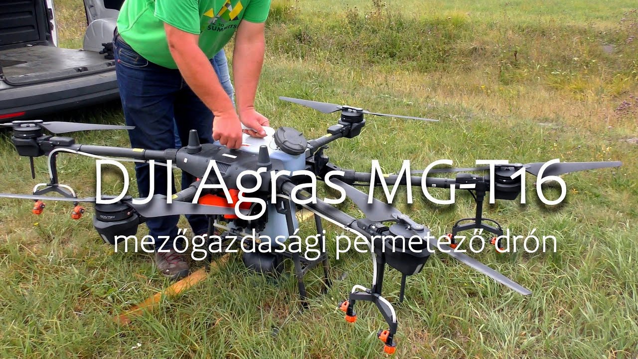 DJI Agras T16  Mezőgazdasági permetező drón