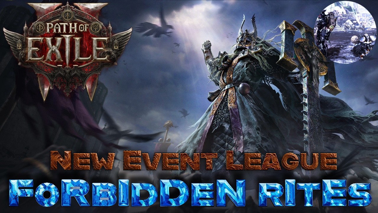 LIVE - FORBIDDEN RITES NEW EVENT LEAGUE - THIS IS PRACTICE FOR DUELIST.. THE CYCLONE COMES ⚔️🤺 POE 2