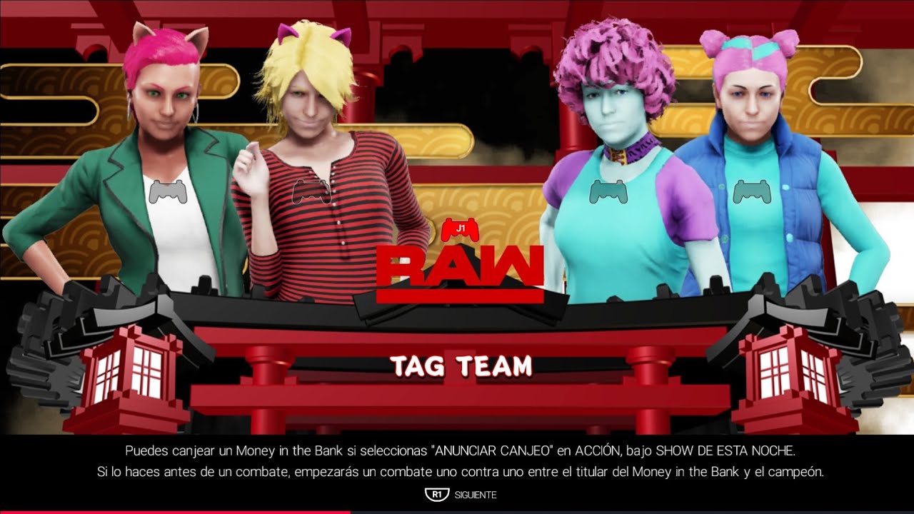 WWE 2k19 The Judgement Days vs The Postcrush - Decimo Tercero Combate Tag Team pero en Hándicap