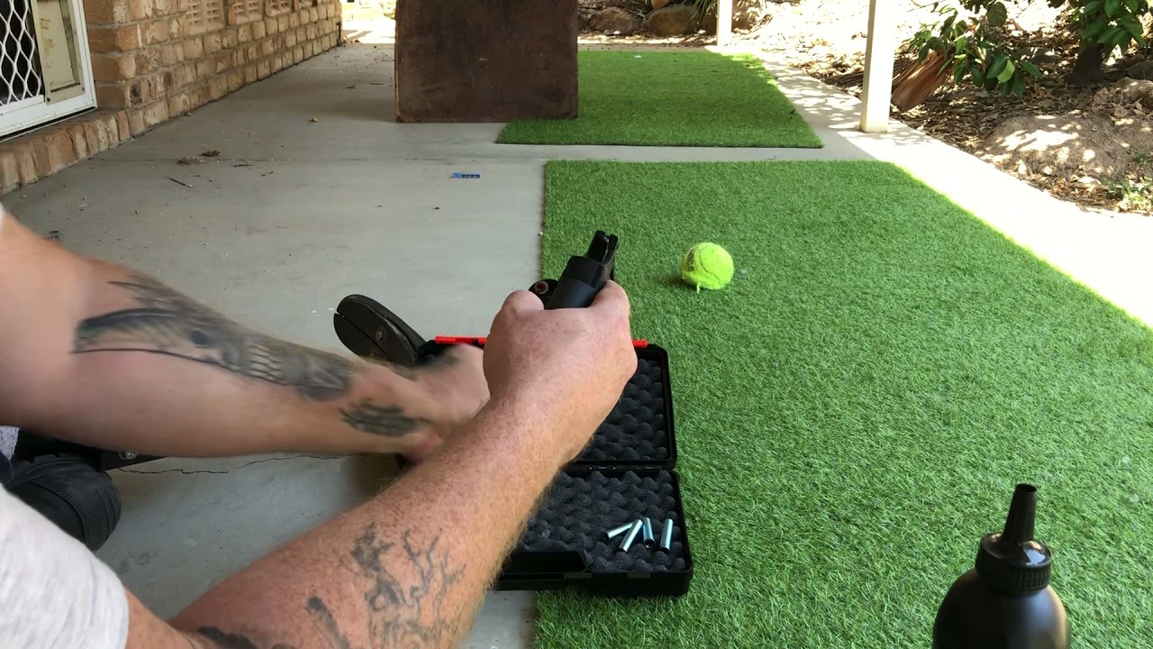 Well stubby Revolver gel pistol review 280-300fps