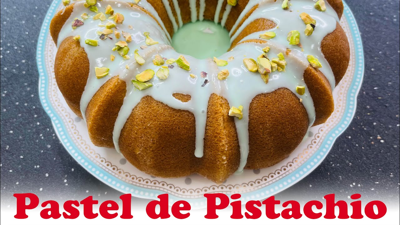 Como hacer Pastel de Pistachio receta fácil