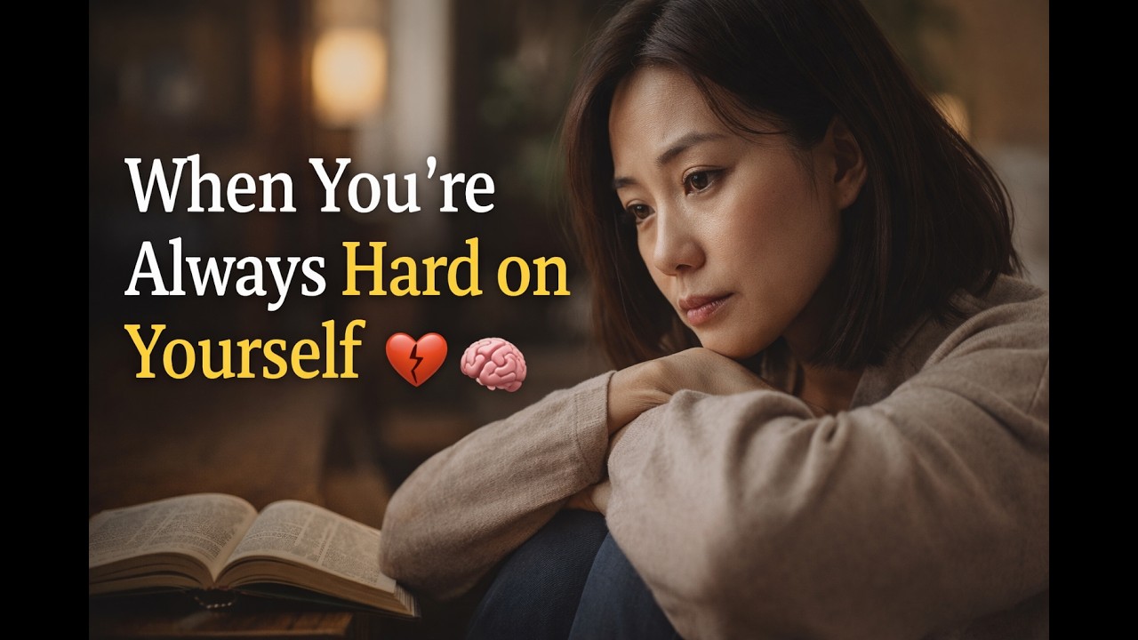 When You’re Always Hard on Yourself — A Quiet Reflection on the Inner Critic
