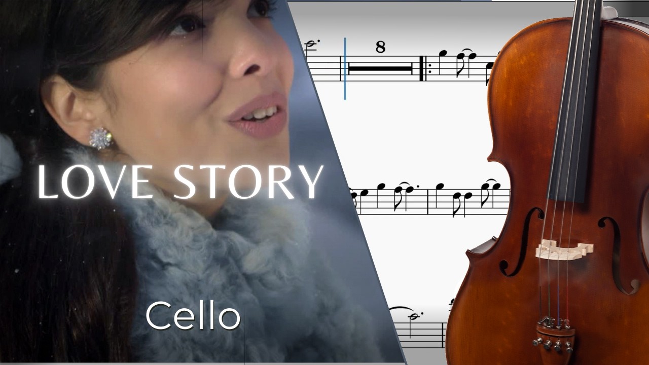 Love Story - Indila | Cello Sheet Music