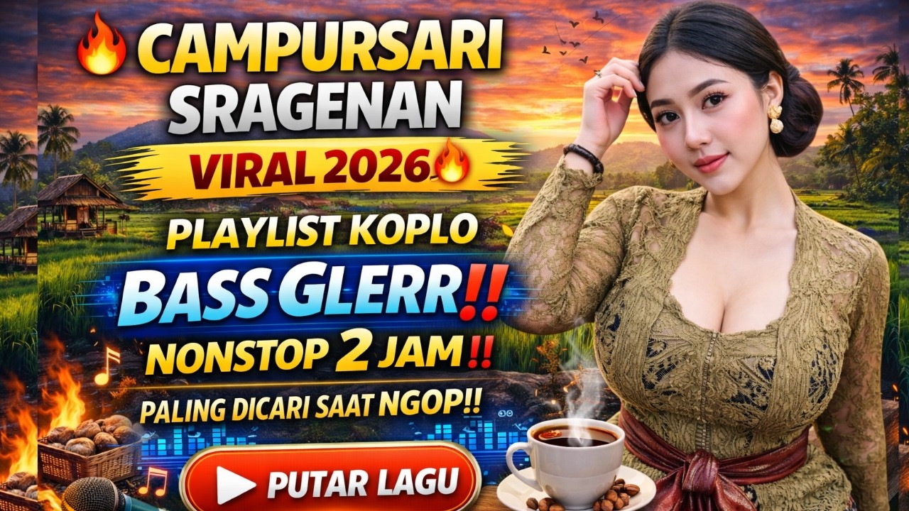 CAMPURSARI SRAGENAN VIRAL 2026🔥PLAYLIST CAMPURSARI KOPLO NONSTOP 2 JAM‼️BASS GLERR PALING DICARI