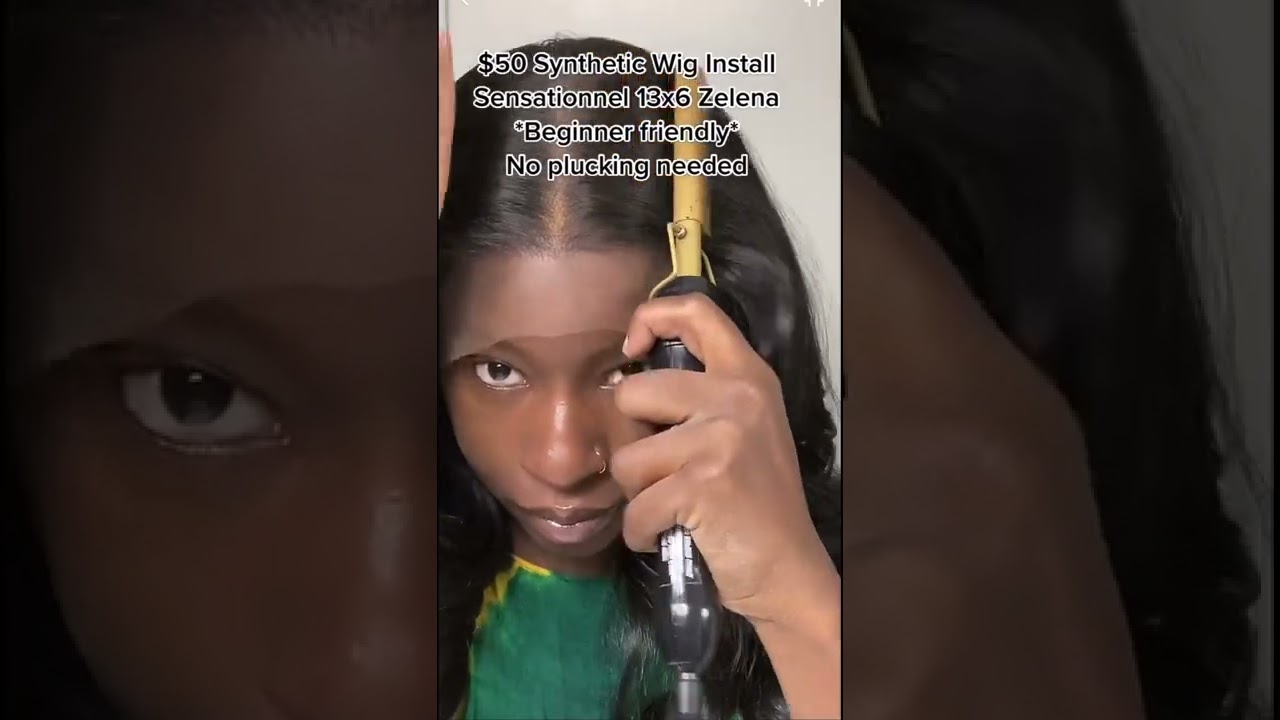 Sensationnel what wig  &ldquo;Zelena&rdquo;        / Synthetic Wig install for beginners