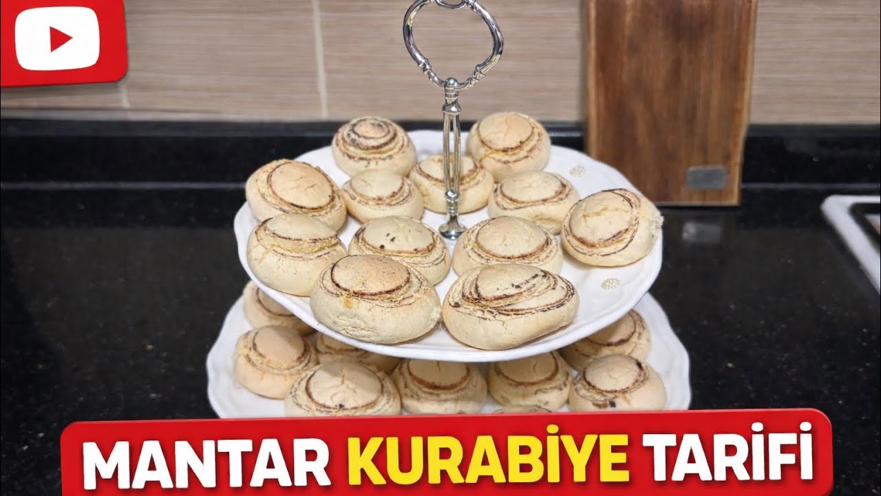 Ağızda Dağılan Mantar Kurabiyesi Tarif #keşfetbeniöneçıkar #tarif #kurabiyetarifi #yemektarifleri 