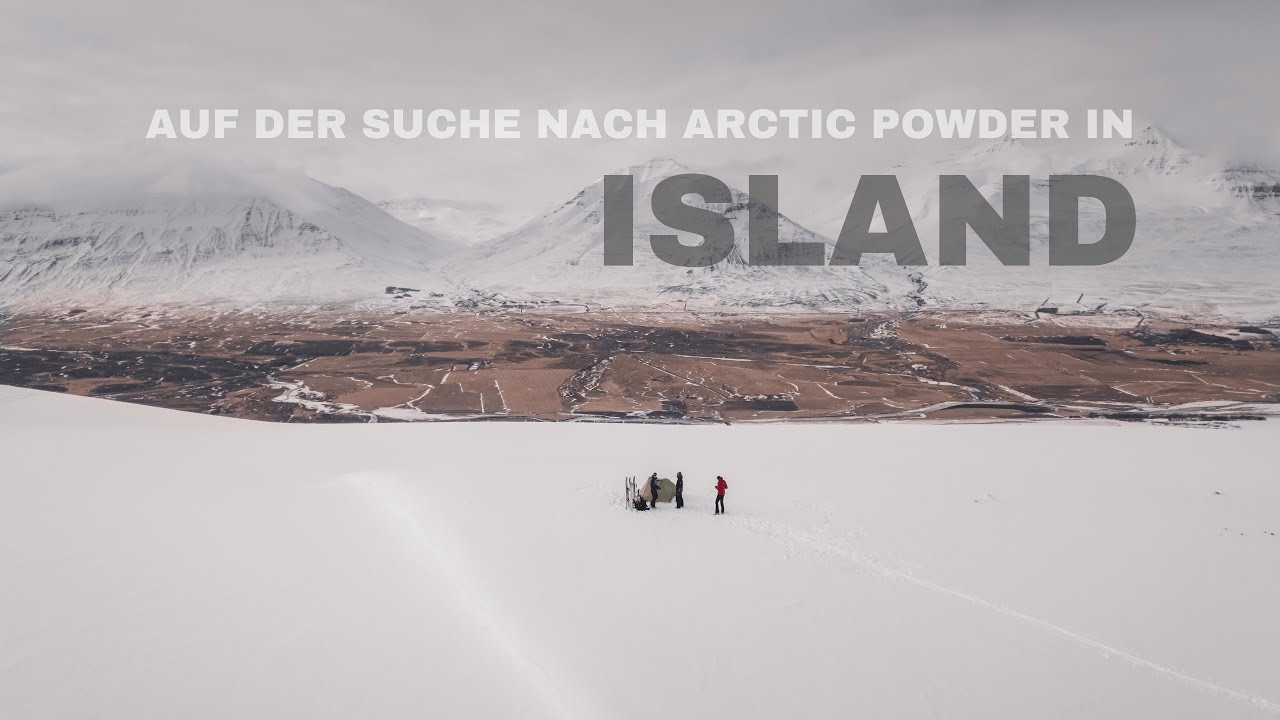 Auf der Suche nach ARCTIC POWDER in Island