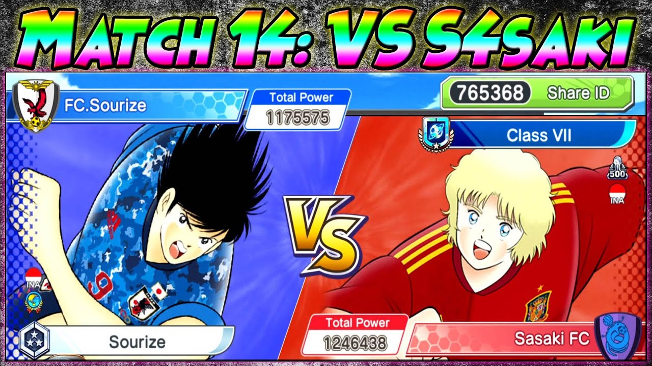 [MATCH 14 LIGA CTDT] SHOURIZE VS S4SAKI - Captain Tsubasa Dream Team
