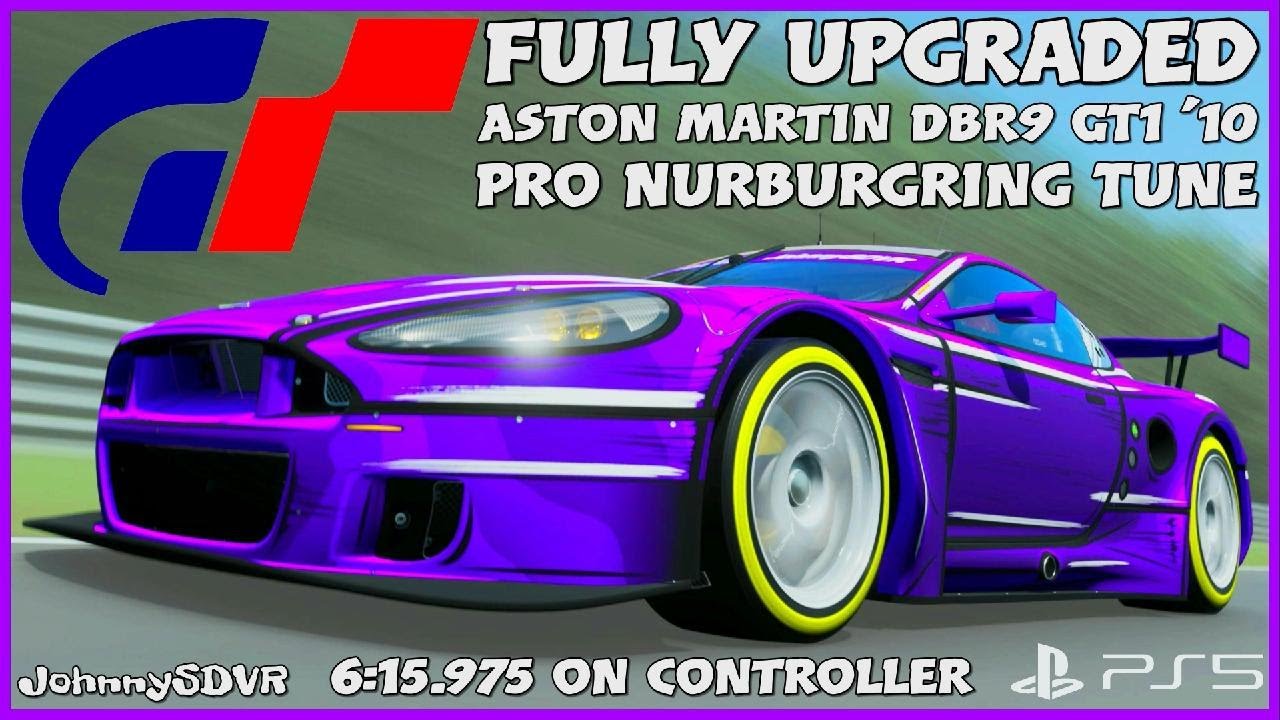 Gran Turismo 7 - Aston Martin DBR9 GT1 '10 Pro Tune | Nurburgring Setup | #GT7